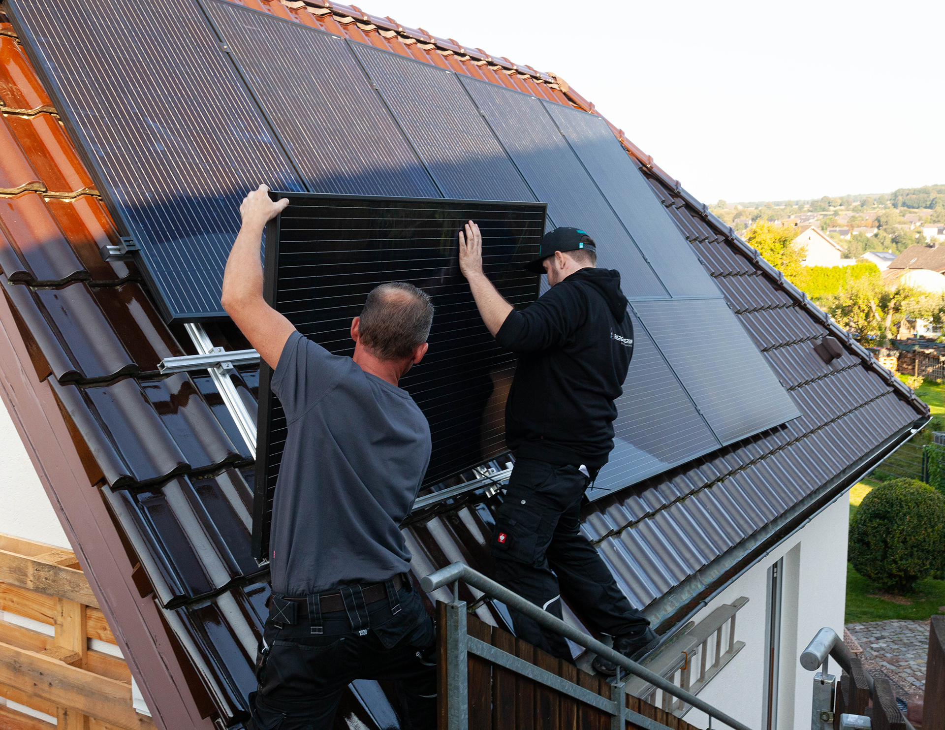 Dauer des Baus einer Photovoltaikanlage